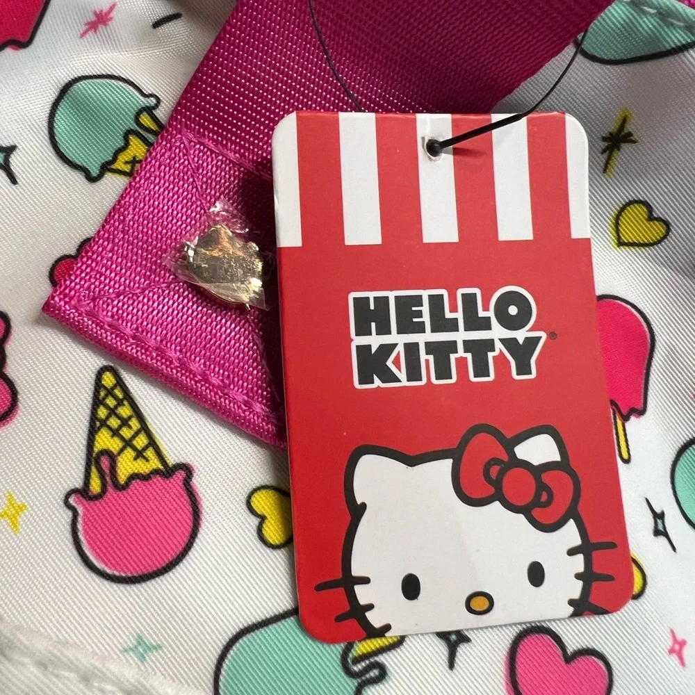 Hello Kitty Clearance Price is Firm! Large White Pink Shoulder Crossbody Bag - Picture 6 of 11